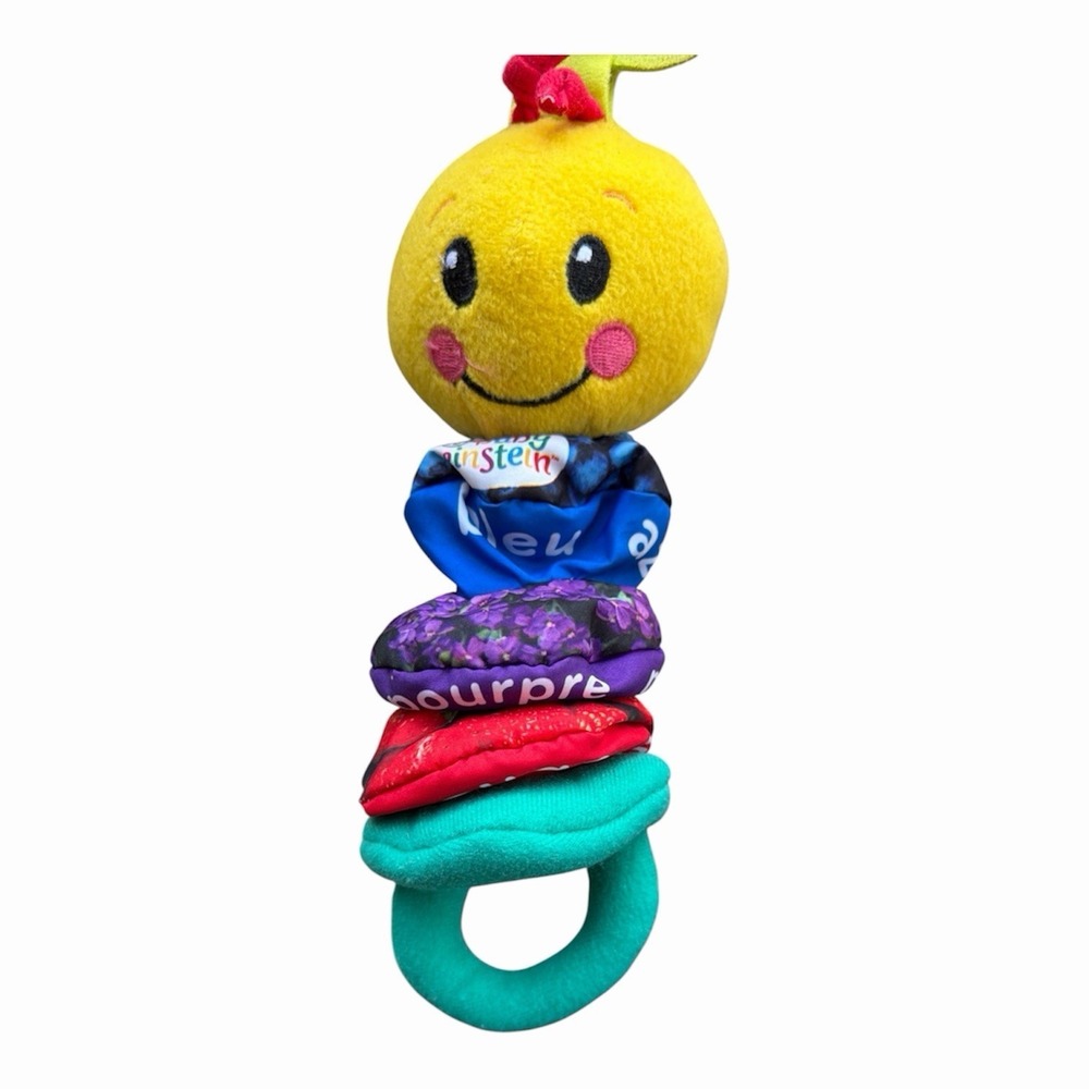 Baby Einstein Activity Arms Catapillar Take Along Plush Stroller Toy Newborn